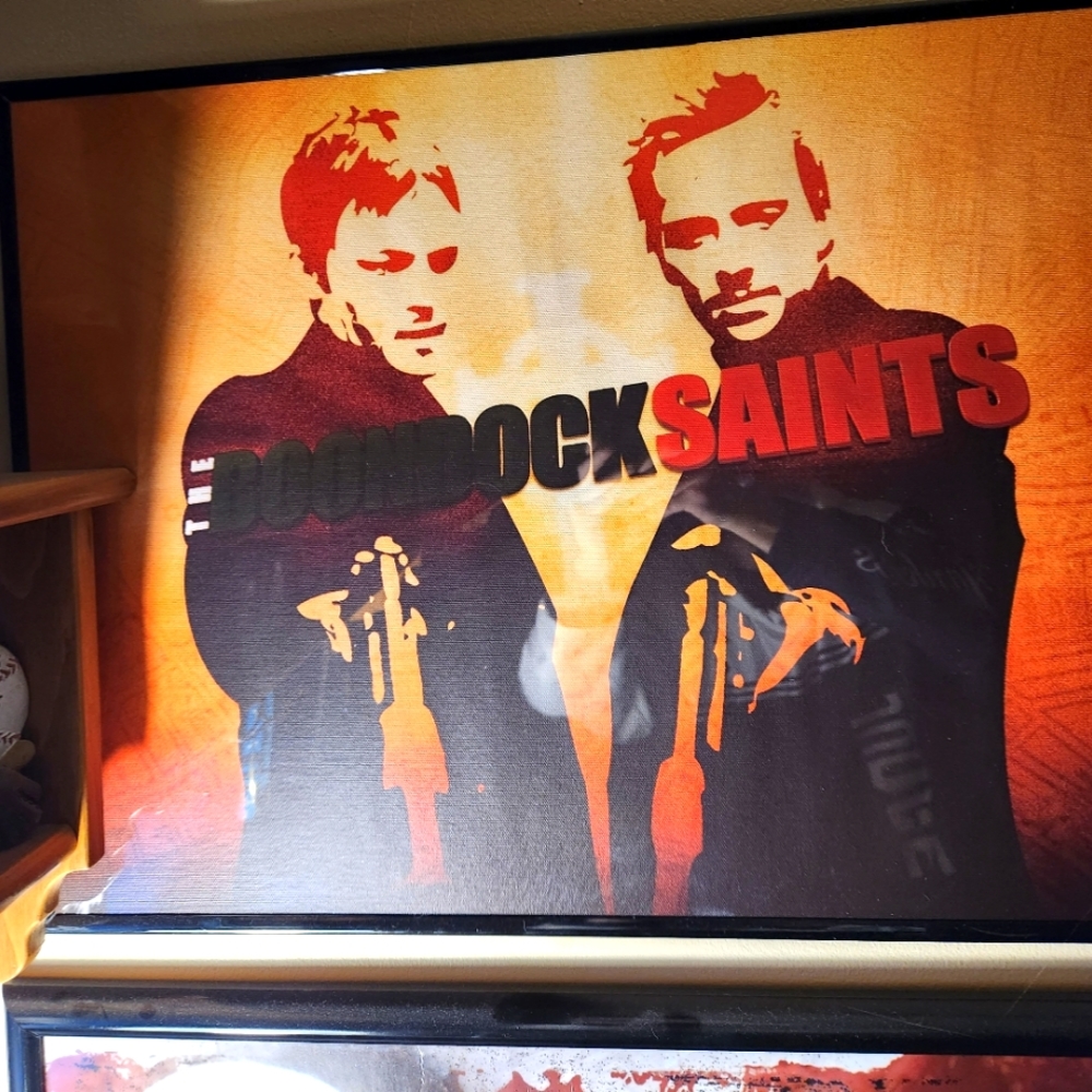 Boondock Saints Original Movie poster from the Original Screening.
